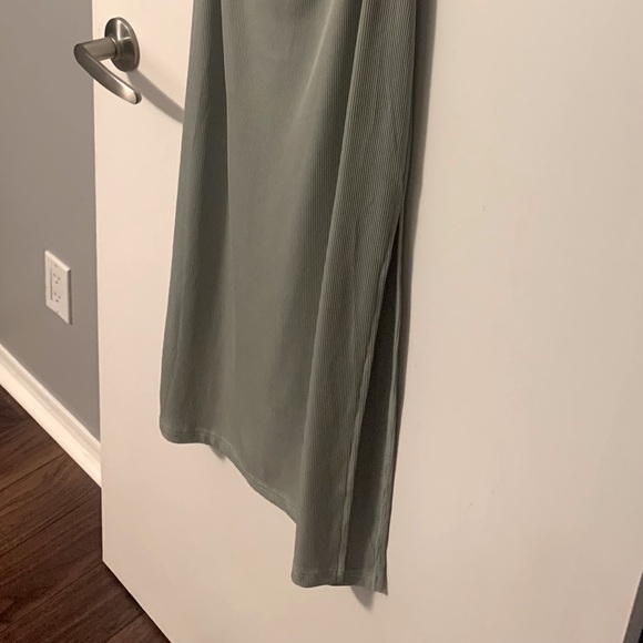 Princess Polly Lainey Midi Cutout Dress (Sage) - Picture 7 of 8